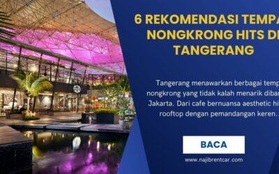 6 Rekomendasi Tempat Nongkrong Hits di Tangerang