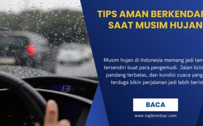 Tips Aman Berkendara Saat Musim Hujan